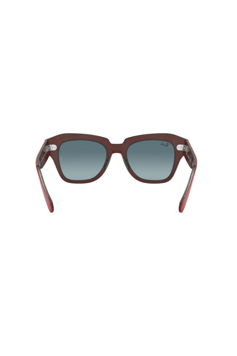 Lentes De Sol State Street Rojo Ray-Ban