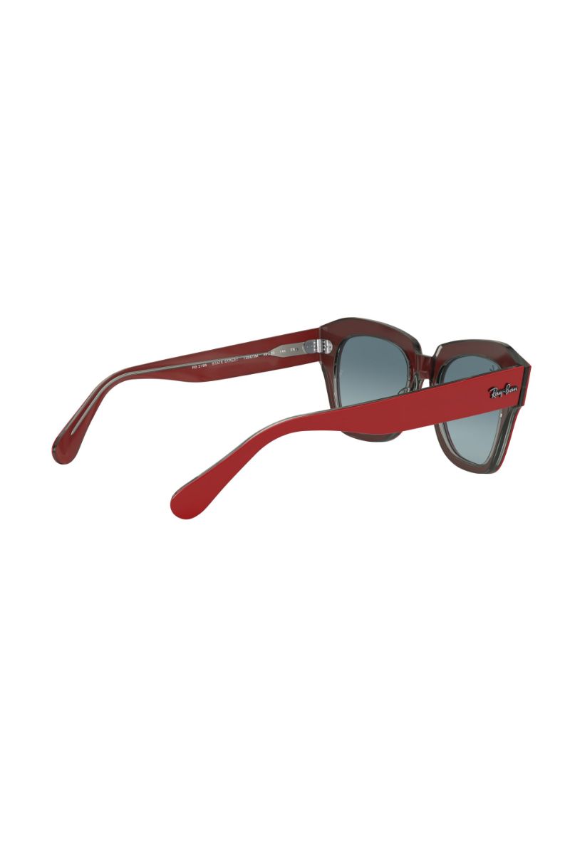 Lentes De Sol State Street Rojo Ray-Ban