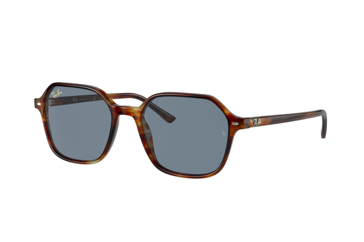Lentes de Sol John Striped Havana Ray-Ban