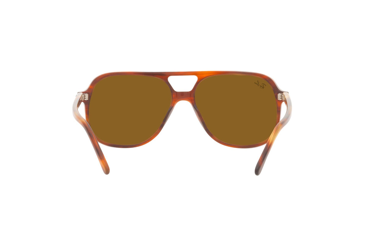 Lentes de Sol Bill Striped Havana Ray-Ban