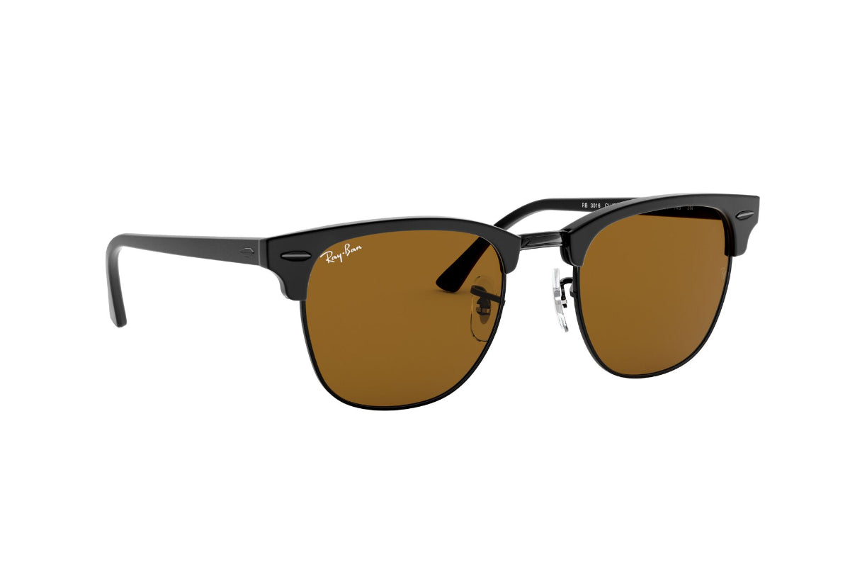 Lentes de Sol Clubmaster Black Brown Ray-Ban
