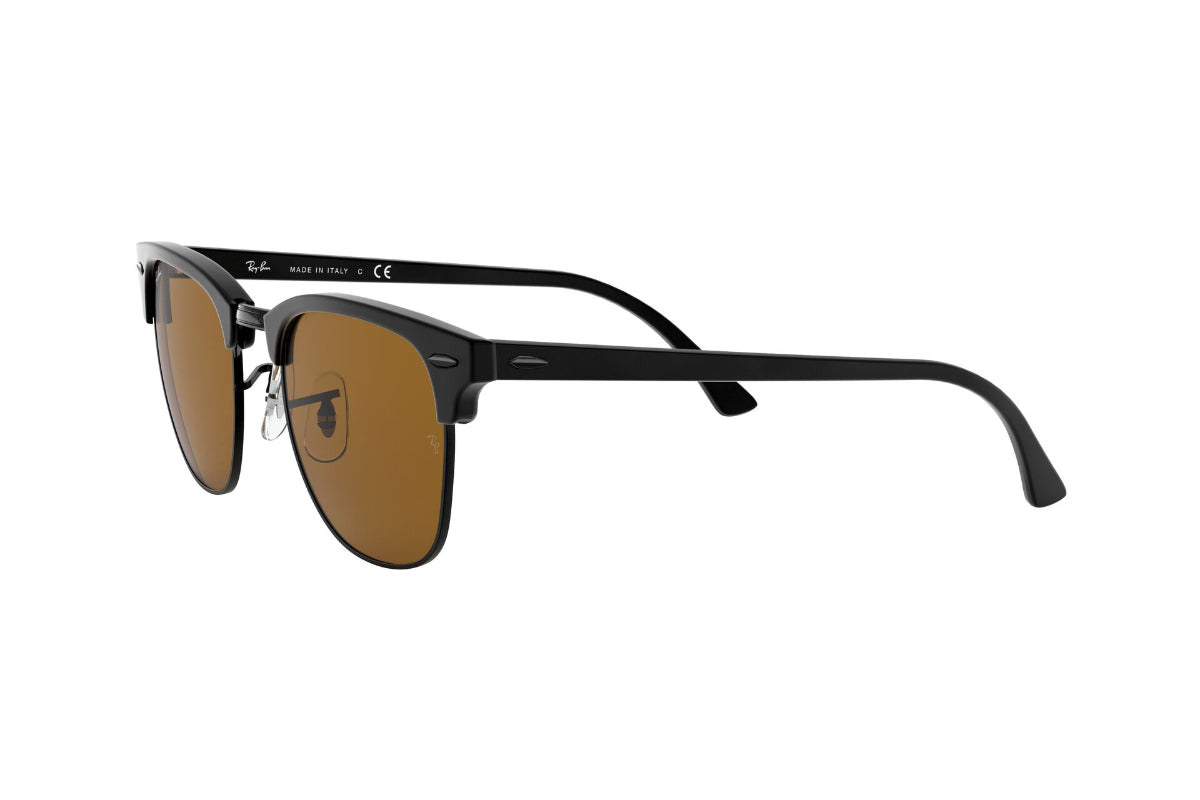 Lentes de Sol Clubmaster Black Brown Ray-Ban