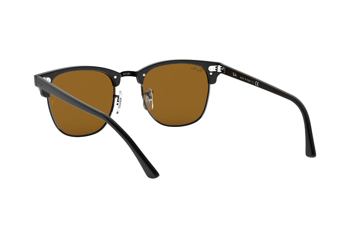 Lentes de Sol Clubmaster Black Brown Ray-Ban