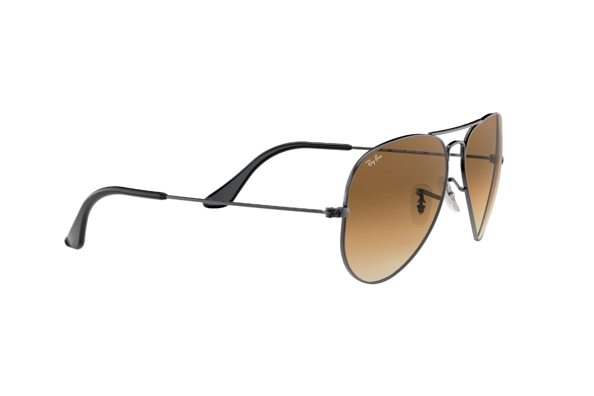 Lentes de Sol Aviator Gunmetal Brown Ray-Ban