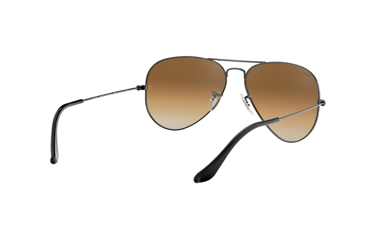 Lentes de Sol Aviator Gunmetal Brown Ray-Ban