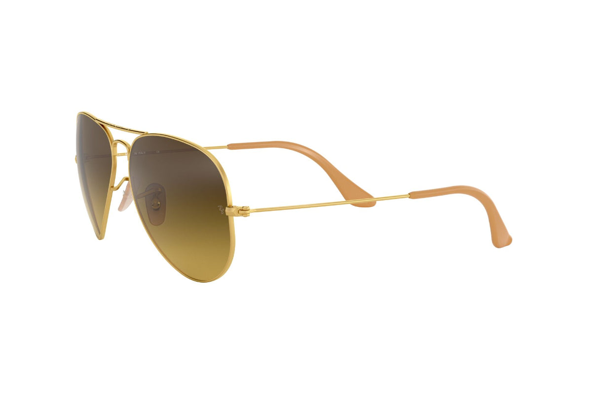 Lentes de Sol Aviator Gold Brown Ray-Ban