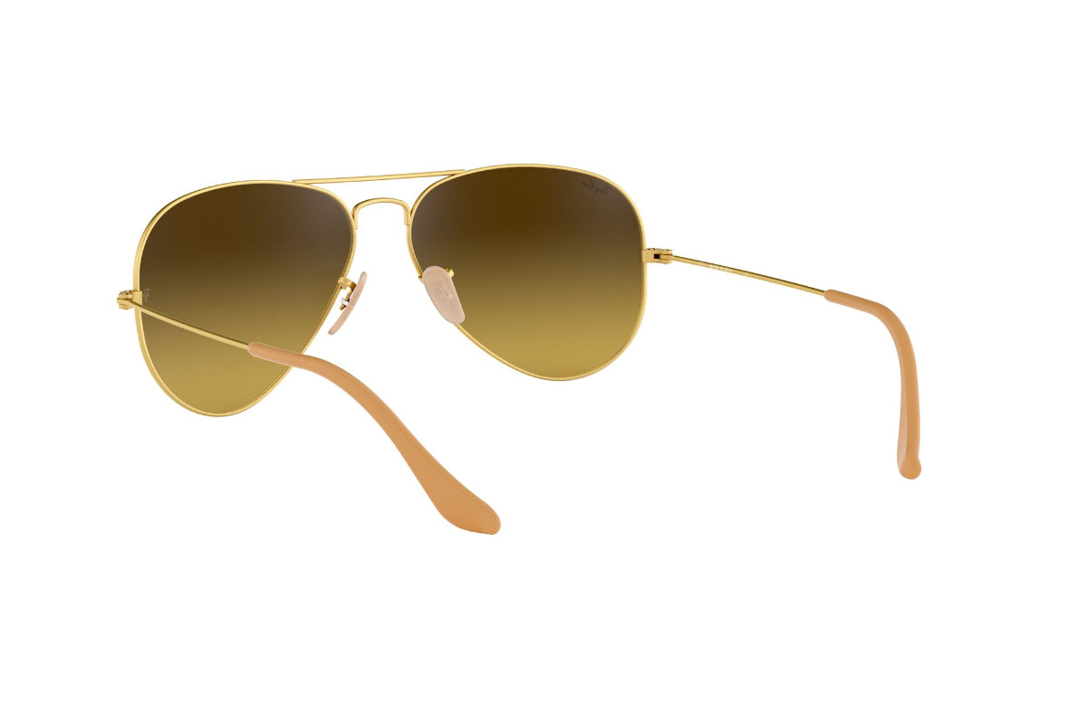 Lentes de Sol Aviator Gold Brown Ray-Ban