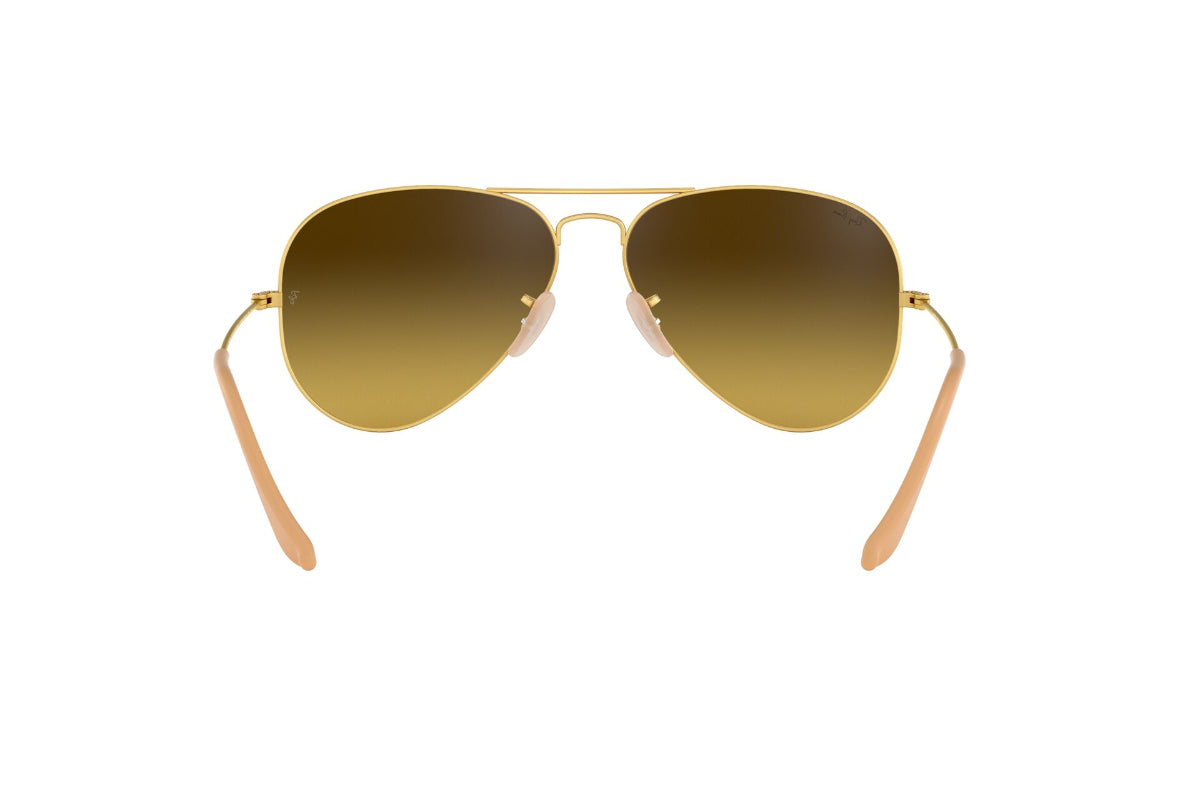 Lentes de Sol Aviator Gold Brown Ray-Ban