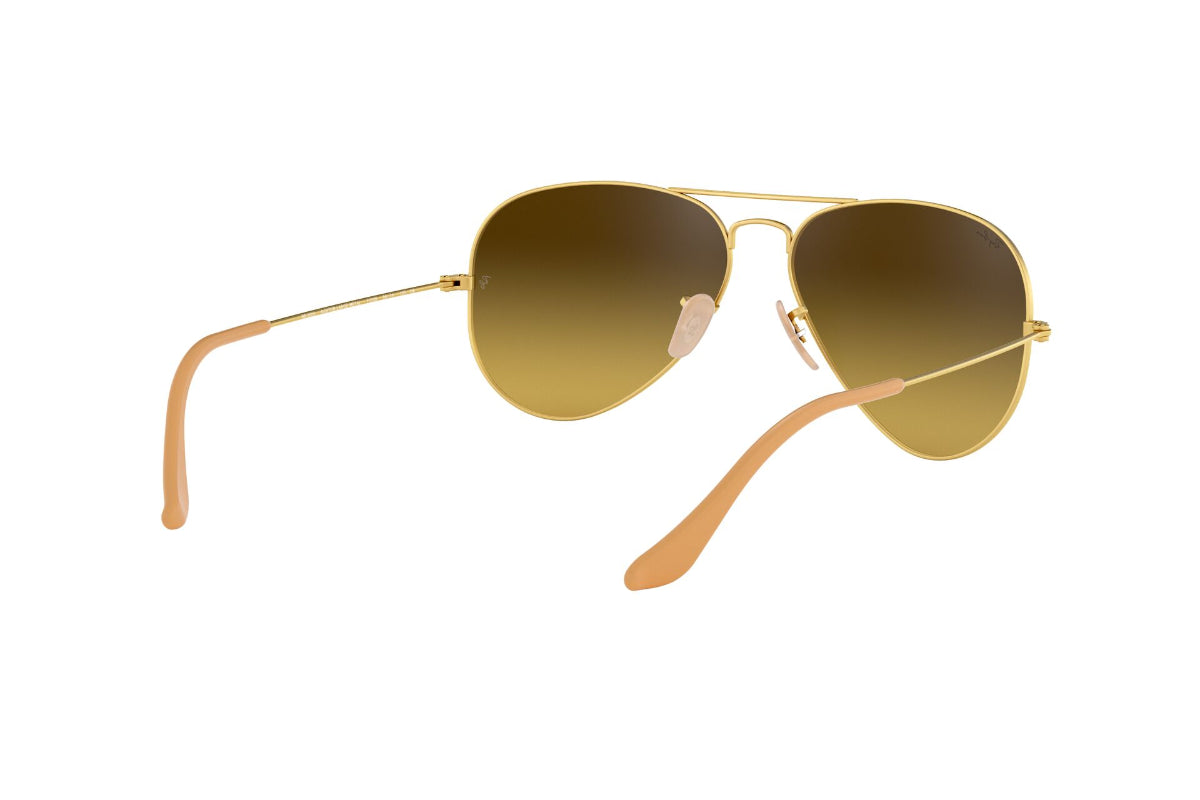 Lentes de Sol Aviator Gold Brown Ray-Ban