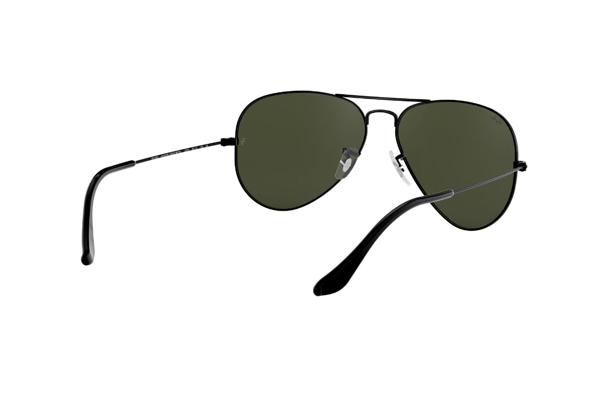 Lentes de Sol Aviator Black Green Ray-Ban