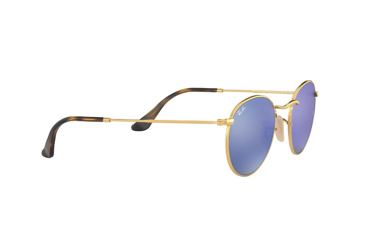 Lentes De Sol Round Dorado Ray-Ban