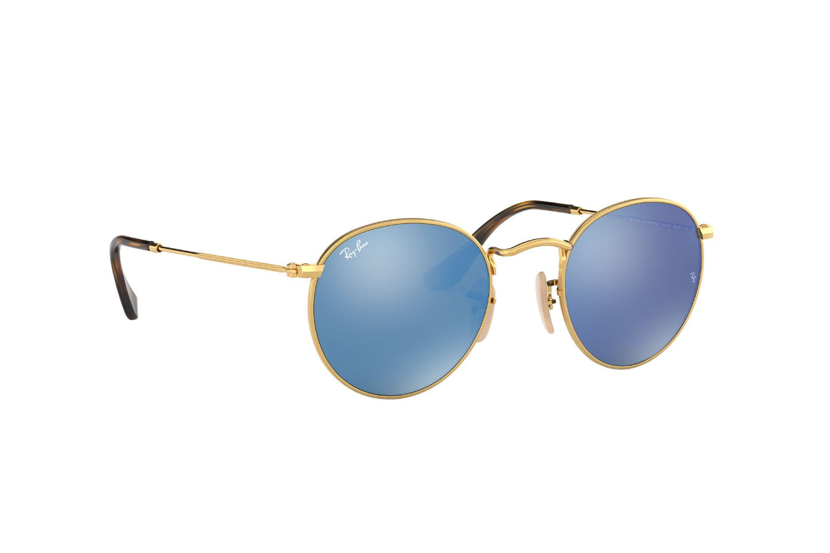 Lentes De Sol Round Dorado Ray-Ban