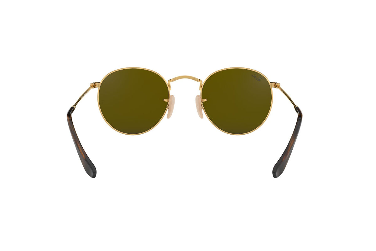 Lentes De Sol Round Dorado Ray-Ban