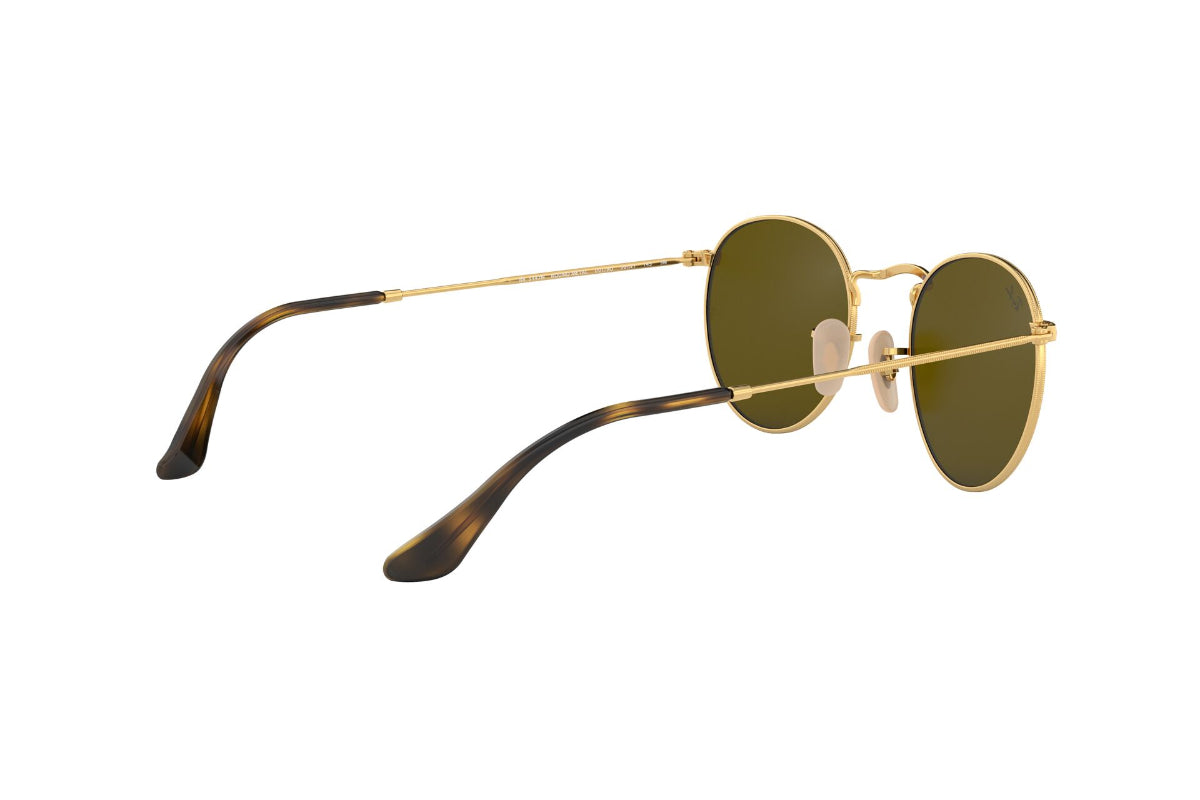 Lentes De Sol Round Dorado Ray-Ban