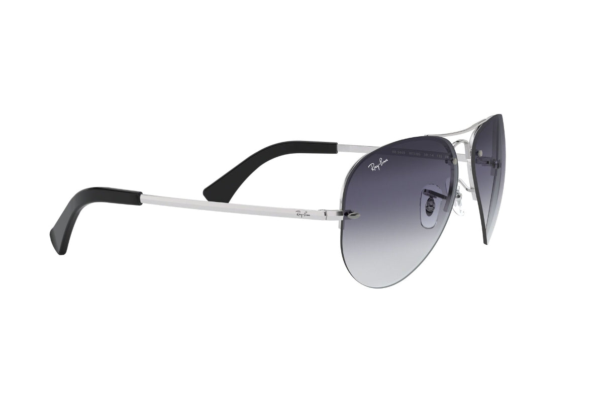 Lentes de Sol Iconic Aviator Silver Ray-Ban