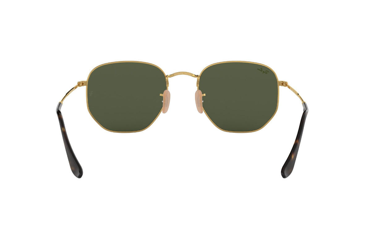 Lentes de Sol Hexagonal Gold Green Ray-Ban