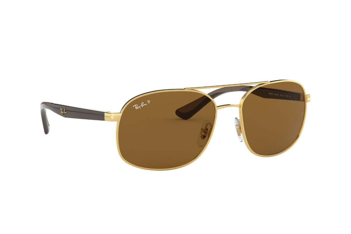 Lentes de Sol Polarizados Marrón Ray-Ban