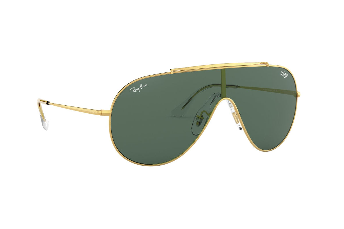 Lentes de Sol Wings Gold Dark Green Ray-Ban
