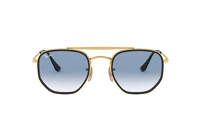Lentes De Sol The Marshal Ii Dorado Ray-Ban