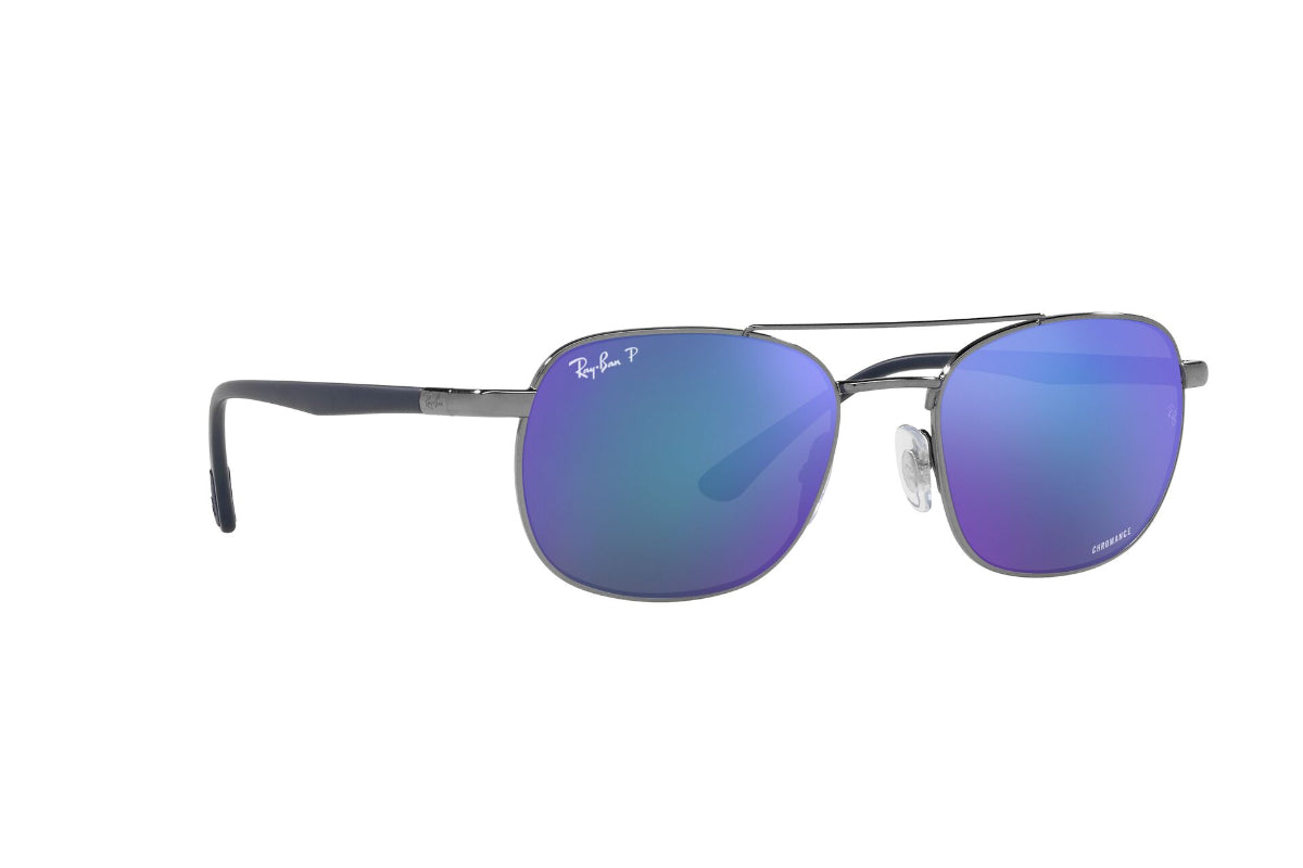 Lentes de Sol Gunmetal Polarizados Ray Ban