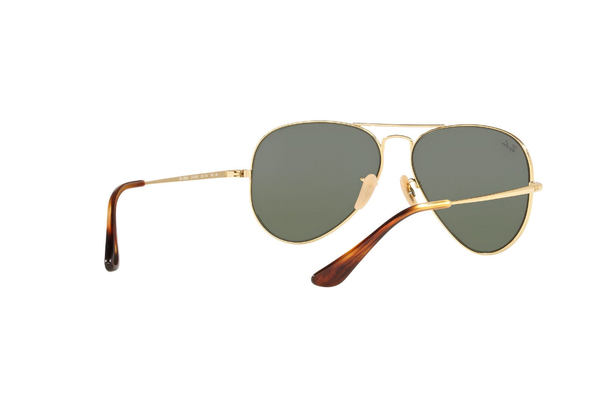 Lentes de Sol Aviator Metal II Green Ray-Ban