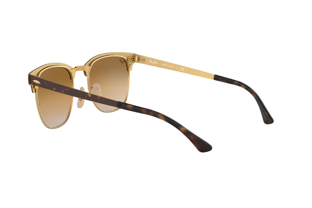 Lentes de Sol Clubmaster Metal Havana Ray-Ban