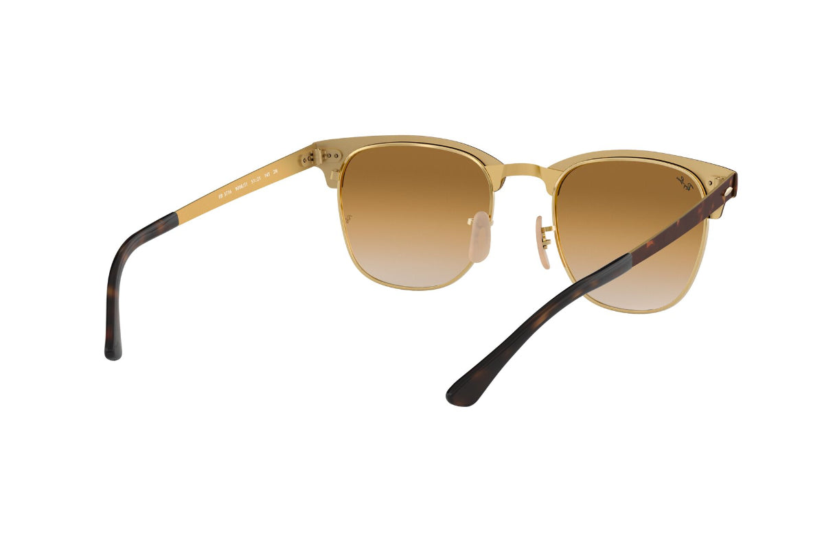 Lentes de Sol Clubmaster Metal Havana Ray-Ban