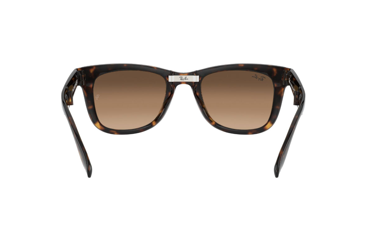 Lentes de Sol Wayfarer Folding Havana Ray-Ban