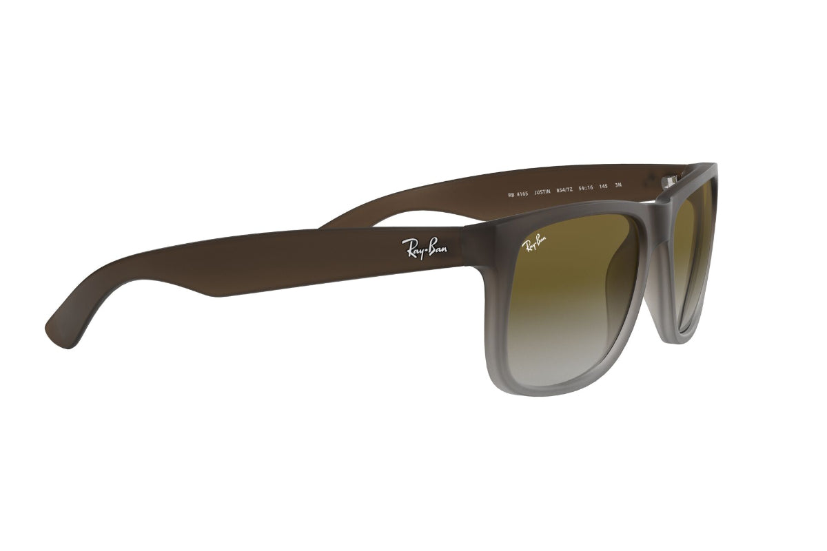 Lentes de Sol Justin Rubber Brown On Grey Ray-Ban