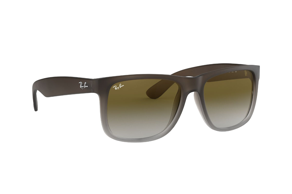 Lentes de Sol Justin Rubber Brown On Grey Ray-Ban