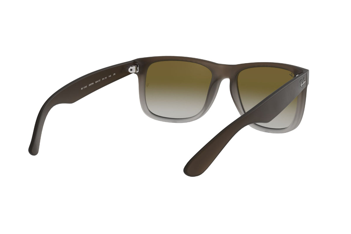 Lentes de Sol Justin Rubber Brown On Grey Ray-Ban
