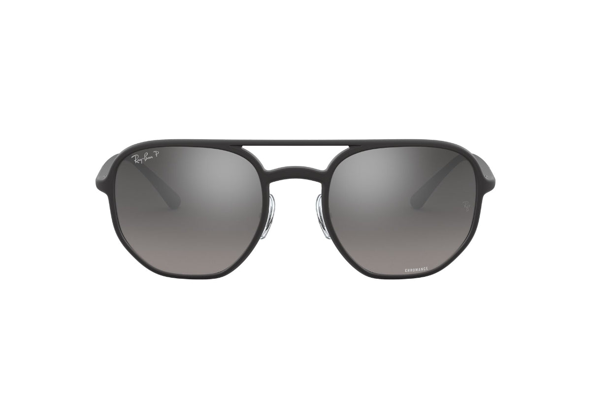 Lentes de Sol Hexagonal Chromance Negro Ray-Ban