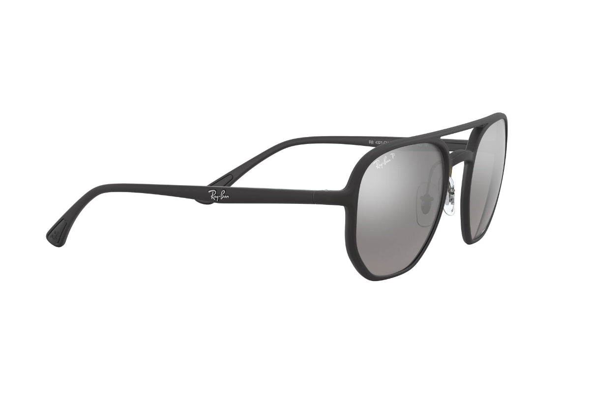 Lentes de Sol Hexagonal Chromance Negro Ray-Ban
