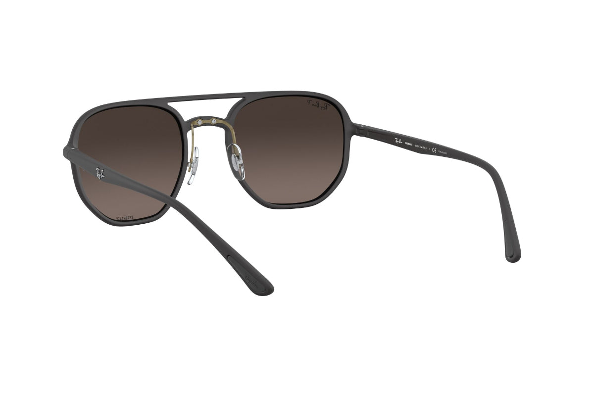 Lentes de Sol Hexagonal Chromance Negro Ray-Ban