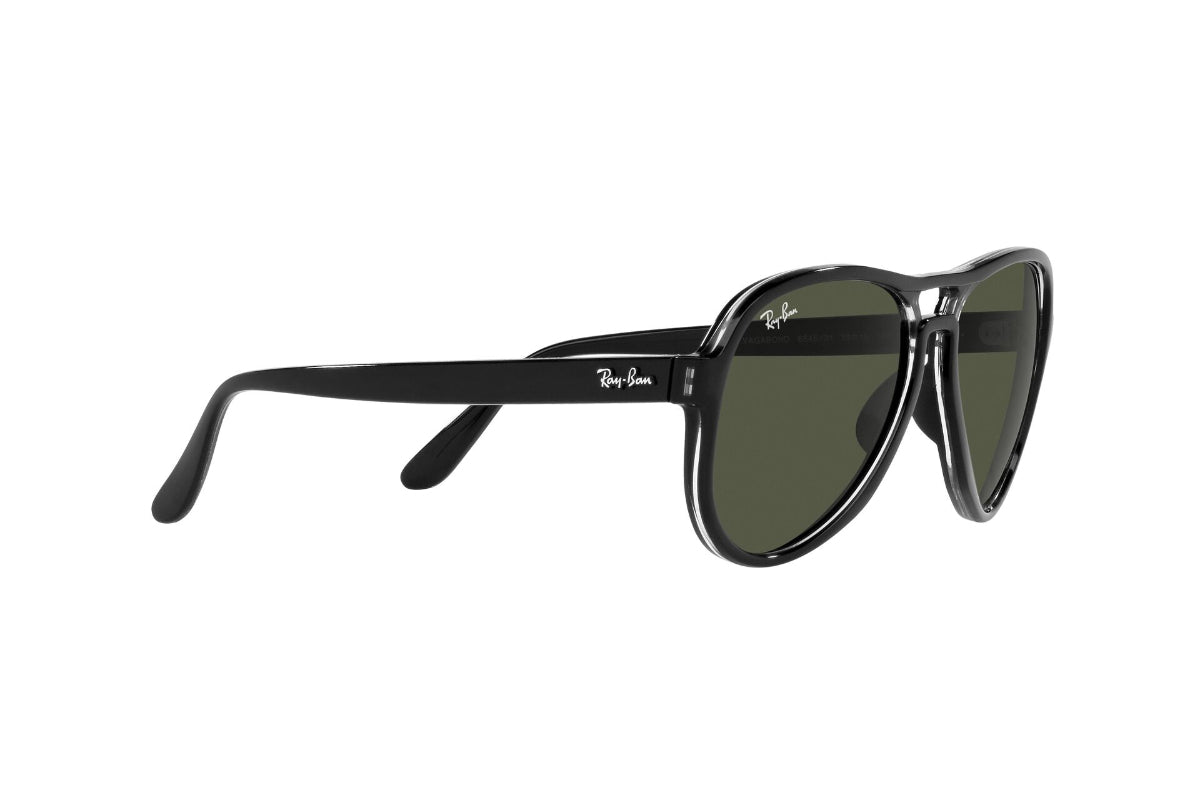 Lentes de Sol Vagabond Black Trasparent Black Ray Ban