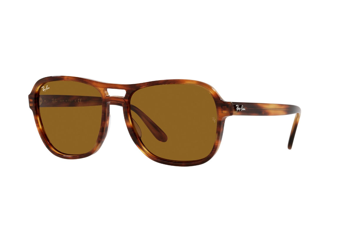 Lentes de Sol State Side Striped Havana Ray Ban