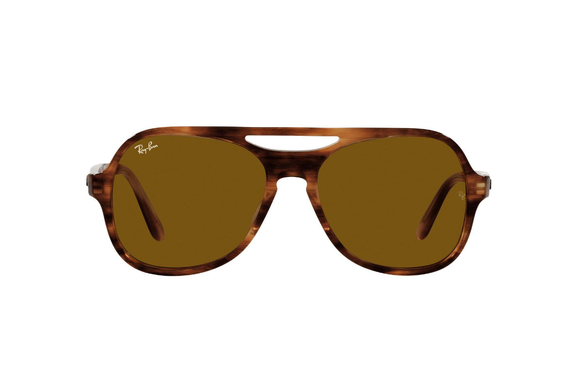 Lentes de Sol Powderhorn Striped Havana Ray Ban