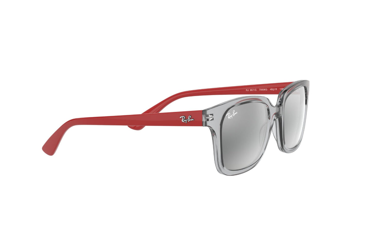 Lentes de Sol Transparent Grey Ray-Ban Junior