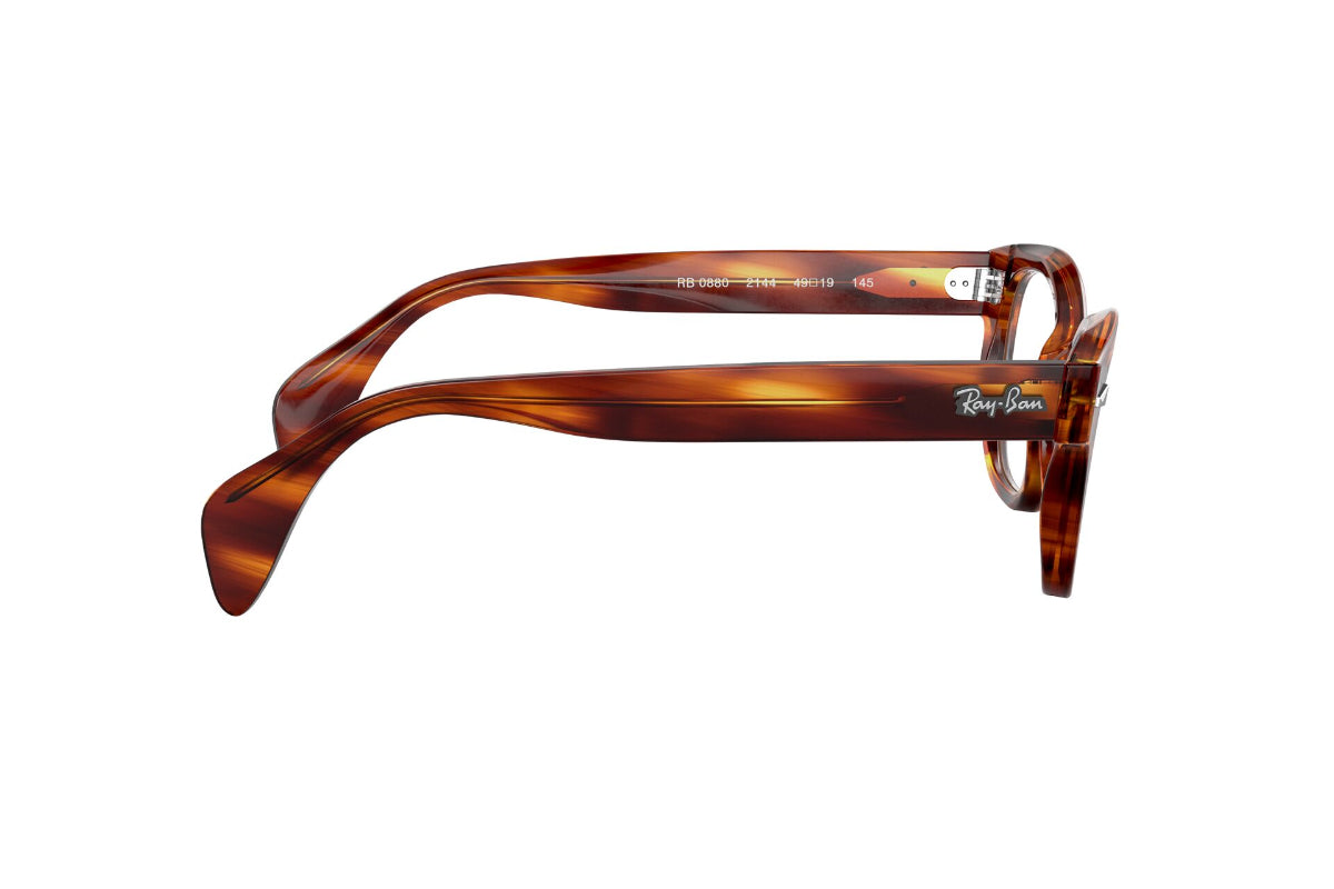 Lentes Ópticos Striped Havana Ray-Ban