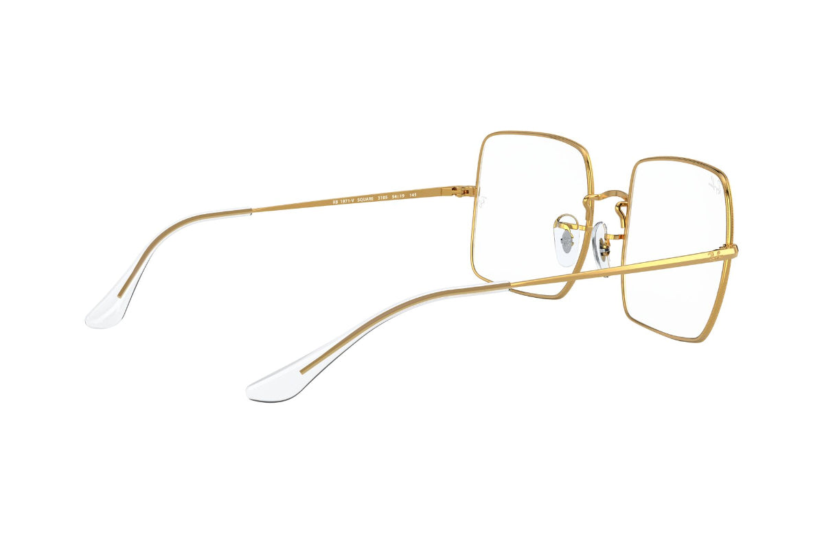 Lentes Ópticos Square Blue On Legend Gold Ray-Ban