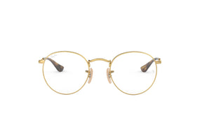 Lentes Ópticos Round Metal Arista Ray-Ban