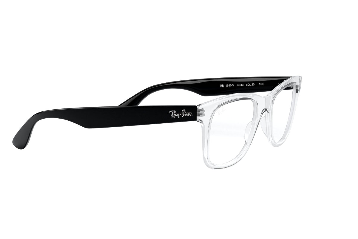 Lentes Ópticos Wayfarer Transparent Ray-Ban