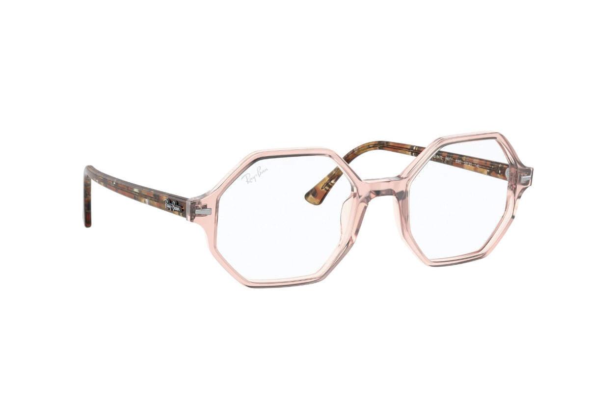 Lentes Ópticos Britt Transparent Light Brown Ray-Ban
