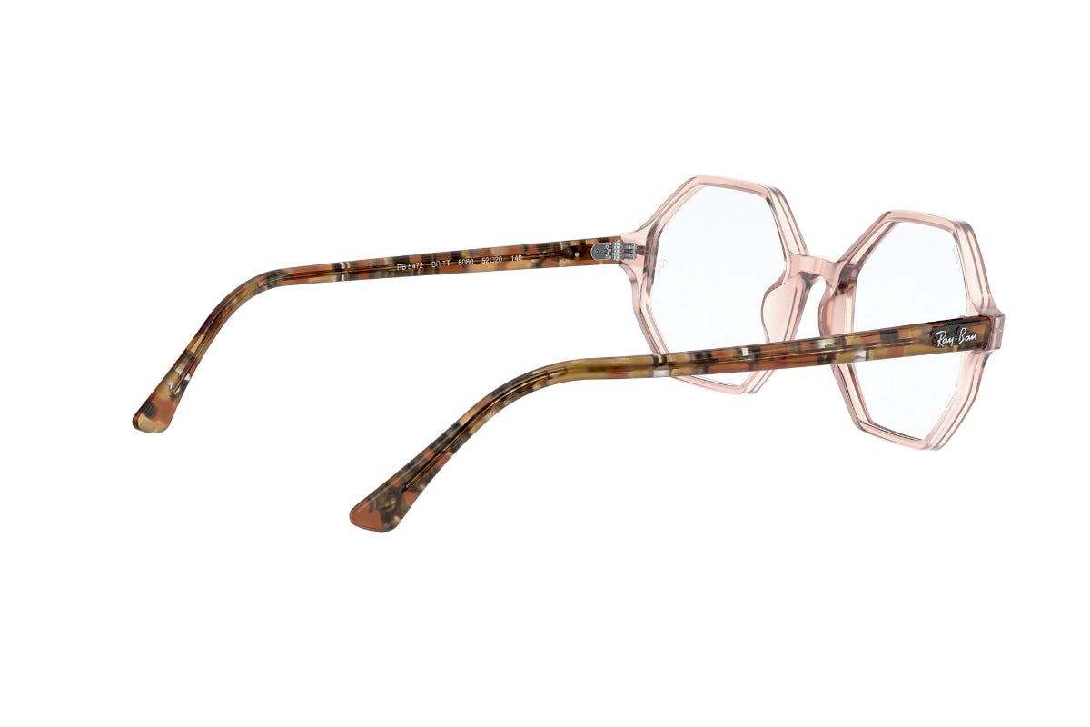 Lentes Ópticos Britt Transparent Light Brown Ray-Ban