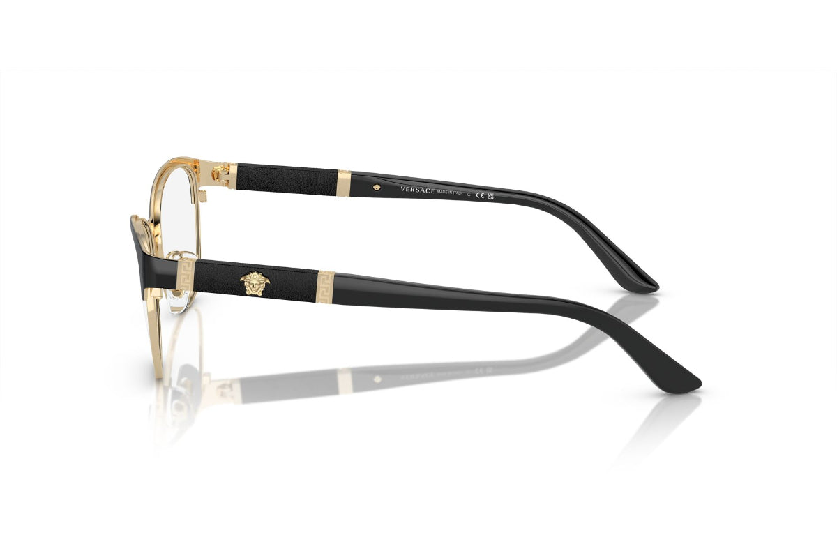 Versace Lentes Ópticos Leather Medusa VE1233Q