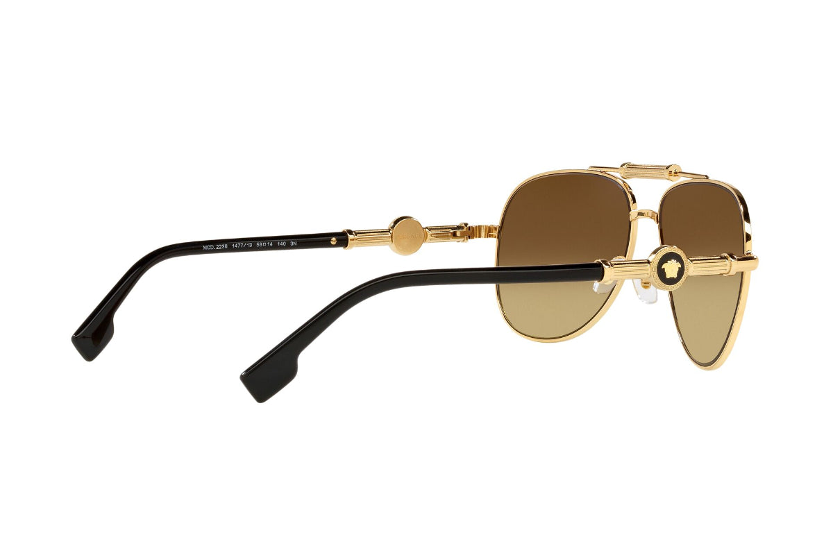 Lentes de Sol Gold Versace