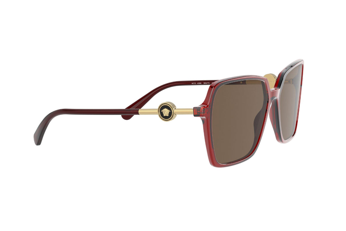 Lentes de Sol Transparent Red Versace