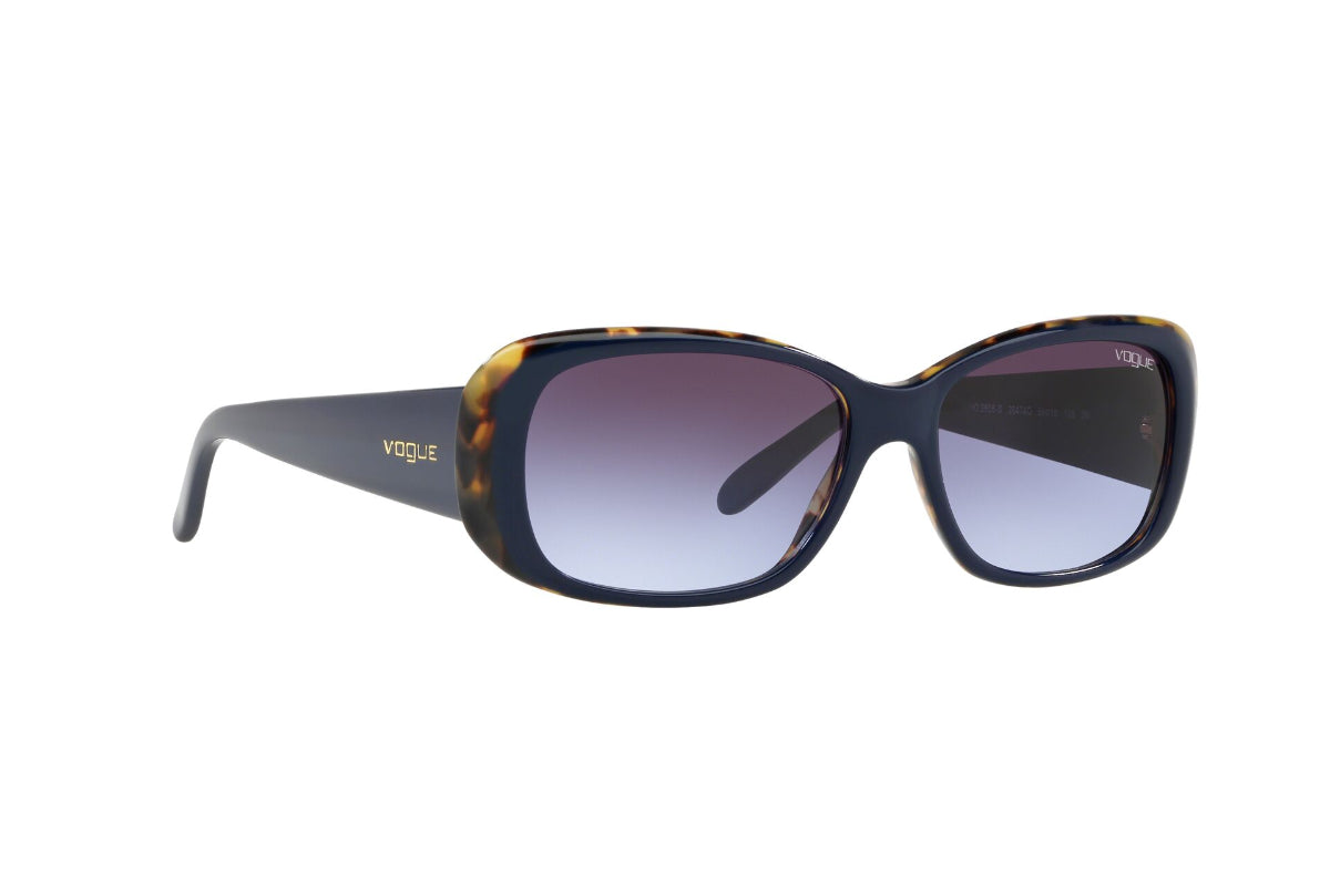 Lentes de Sol Top Blue Tortoise Vogue