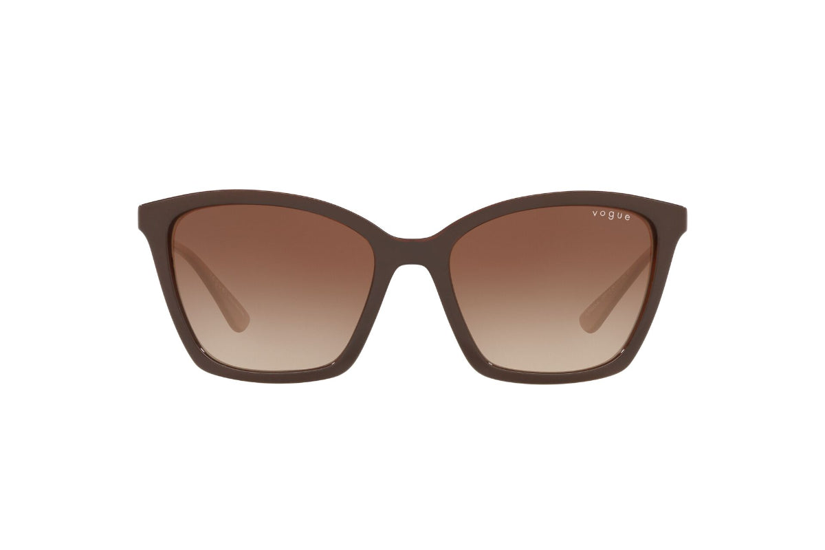 Lentes de Sol Brown & Top Dark Brown Vogue