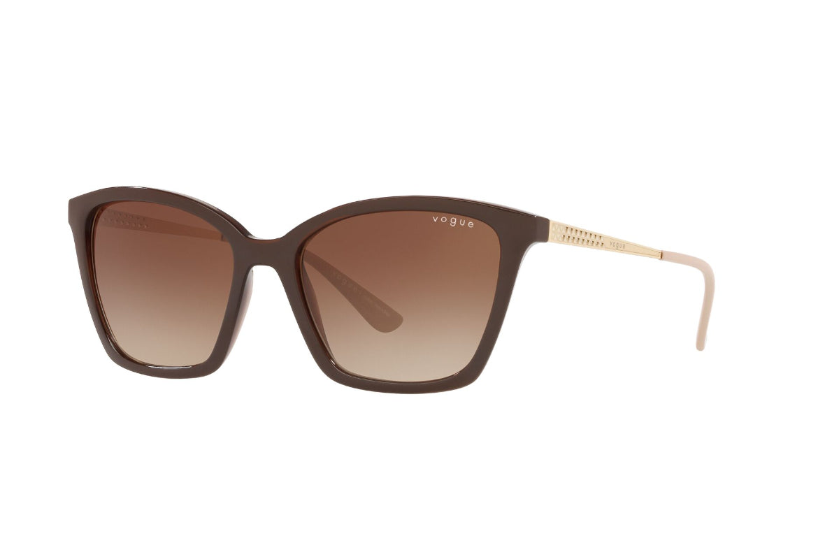 Lentes de Sol Brown & Top Dark Brown Vogue